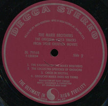 Load image into Gallery viewer, The Marx Brothers : The Original Voice Tracks From Their Greatest Movies (LP)