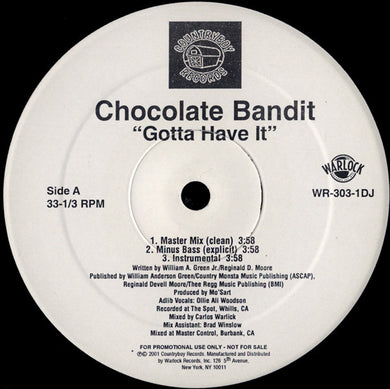 Chocolate Bandit : Gotta Have It (12