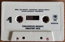 Load image into Gallery viewer, Thelonious Monk : Greatest Hits (Cass, Comp)