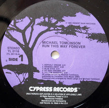 Load image into Gallery viewer, Michael Tomlinson (2) : Run This Way Forever (LP, Album)