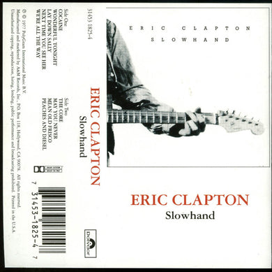 Eric Clapton : Slowhand (Cass, Album, RE, RM, Dol)