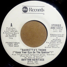 Load image into Gallery viewer, Rhythm Heritage : Barretta's Theme (Keep Your Eye On The Sparrow) (7", Promo)