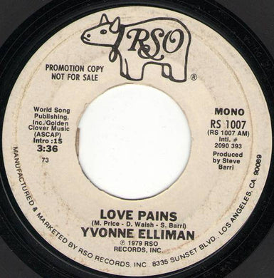Yvonne Elliman : Love Pains (7
