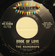 Load image into Gallery viewer, The Raindrops : Book Of Love / I Won't Cry (7", Single)