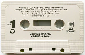 George Michael : Kissing A Fool (Cass, Single)