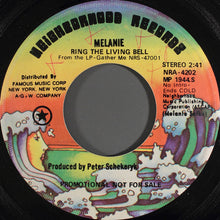 Load image into Gallery viewer, Melanie (2) : Ring The Living Bell (7", Single, Promo)