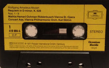 Load image into Gallery viewer, Symphonie-Orchester Des Bayerischen Rundfunks, Rafael Kubelik, Wiener Philharmoniker, Karl Böhm, Chor Des Bayerischen Rundfunks : Mozart : Requiem, &quot; Coronation Mass &quot; (Cass, Comp, RE)