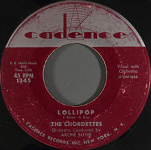Load image into Gallery viewer, The Chordettes : Lollipop (7")
