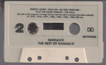 Load image into Gallery viewer, Kansas (2) : The Best Of Kansas (Cass, Comp)