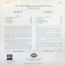 Load image into Gallery viewer, The Leon Merian Jazz Quartet : Plays Fiorello! (LP)