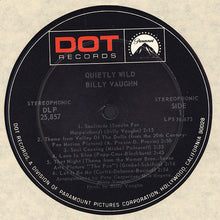 Load image into Gallery viewer, Billy Vaughn : Quietly Wild (LP, Album)
