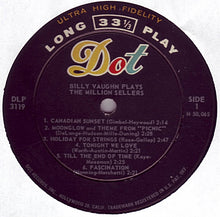 Load image into Gallery viewer, Billy Vaughn : Billy Vaughn Plays The Million Sellers (LP, Album)