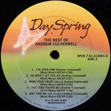 Load image into Gallery viewer, Andrew Culverwell : The Best Of Andrew Culverwell (LP, Comp)