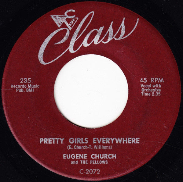 Eugene Church And The Fellows (6) : Pretty Girls Everywhere (7