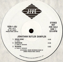 Load image into Gallery viewer, Jonathan Butler : The Jonathan Butler Sampler (LP, Promo, Smplr)