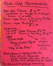Load image into Gallery viewer, The Rave-Ups : These Wishes / Big Wide River (12&quot;, Single)