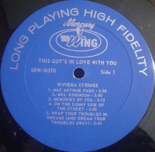 Load image into Gallery viewer, The Riviera Strings : This Guy's In Love With You (LP, Album)