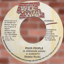 Load image into Gallery viewer, Shabba Ranks : Poor People (7")