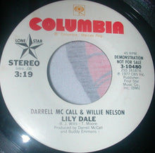 Load image into Gallery viewer, Darrell McCall &amp; Willie Nelson : Lily Dale (7", Promo)