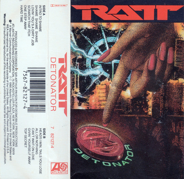 Buy Ratt : Detonator (Cass, Album, SR) Online for a great price