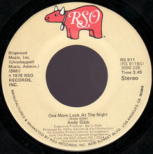 Load image into Gallery viewer, Andy Gibb : (Our Love) Don't Throw It All Away / One More Look At The Night (7", Single)