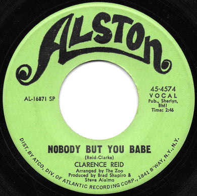 Clarence Reid : Nobody But You Babe (7