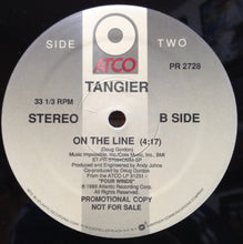 Load image into Gallery viewer, Tangier : On The Line (12&quot;, Single, Promo)