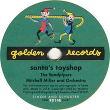 Load image into Gallery viewer, The Sandpipers (2) / Mitch Miller &amp; His Orchestra : Santa's Toy Shop (6", Yel)