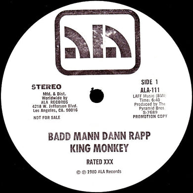 King Monkey : Badd Mann Dann Rapp (12