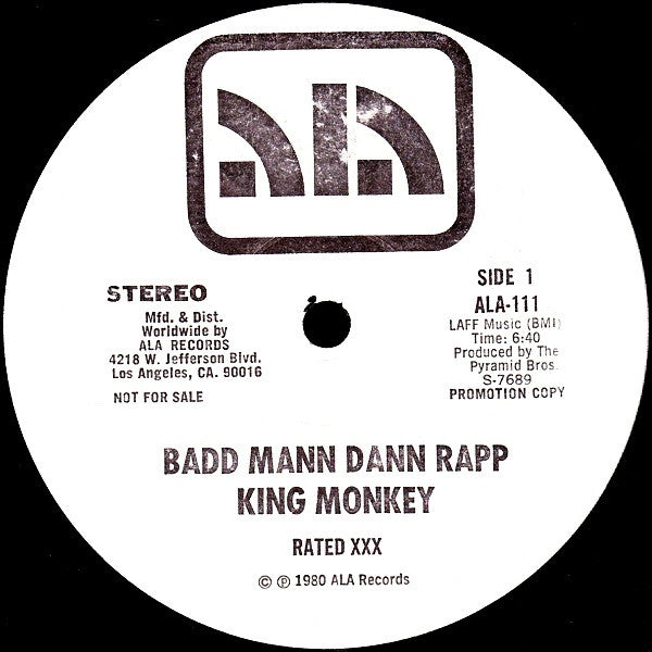 King Monkey : Badd Mann Dann Rapp (12
