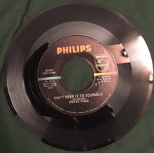 Load image into Gallery viewer, Peter Ford (4) : Don't Keep It To Yourself / Blue Ribbons (7")
