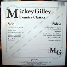 Load image into Gallery viewer, Mickey Gilley : Country Classics (LP, Comp)