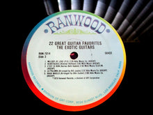 Load image into Gallery viewer, The Exotic Guitars : 22 Great Guitar Favorites (LP, Album, Comp)