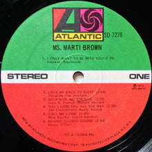 Load image into Gallery viewer, Marti Brown : Ms. Marti Brown (LP, Album, Pre)