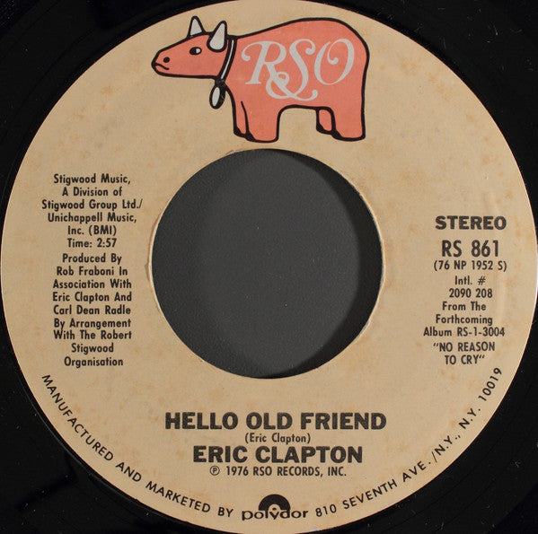 Eric Clapton : Hello Old Friend / All Our Pastimes (7