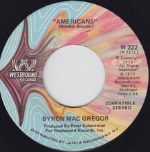 Load image into Gallery viewer, Byron MacGregor, The Westbound Strings : Americans / America The Beautiful (7&quot;, Single)