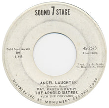 Load image into Gallery viewer, The Arnold Sisters With The Corvairs (2) : Jelly Bean / Angel Laughter  (7", Promo)