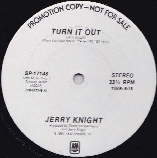 Jerry Knight : Turn It Out (12