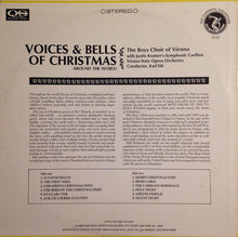 Load image into Gallery viewer, Die Sängerknaben Vom Wienerwald With Justin Kramer, Orchester Der Wiener Staatsoper Conducted By Karl Etti : Voices &amp; Bells Of Christmas Around The World (LP, Album)
