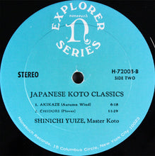 Load image into Gallery viewer, Shinichi Yuize : Japanese Koto Classics (LP, Album, RP)