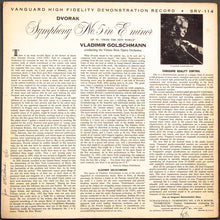 Load image into Gallery viewer, Antonín Dvořák - Vladimir Golschmann Conducting the Orchester Der Wiener Staatsoper : New World Symphony No.5 In E Minor (LP, Album, Mono)