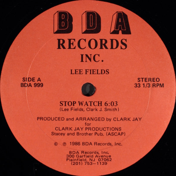 Lee Fields : Stop Watch (12