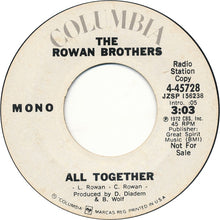 Load image into Gallery viewer, Rowan Brothers : All Together (7", Single, Mono, Promo)