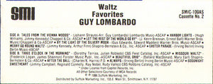 Guy Lombardo : Waltz Favorites Cassette No. 2 (Cass, Comp)