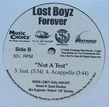 Load image into Gallery viewer, Lost Boyz : Not A Test (12&quot;, Promo)