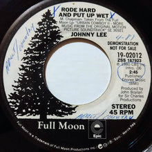 Load image into Gallery viewer, Johnny Lee (3) : Rode Hard And Put Up Wet (7", Promo)