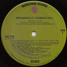 Load image into Gallery viewer, Rod McKuen : At Carnegie Hall (2xLP, Album, RE)
