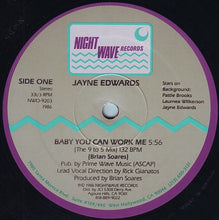 Load image into Gallery viewer, Jayne Edwards : Baby You Can Work Me (12&quot;, Maxi)
