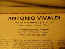 Load image into Gallery viewer, Antonio Vivaldi, Wilfried Boettcher, Pina Carmirelli, Hamburger Kammerorchester : The Four Seasons (LP, Album)
