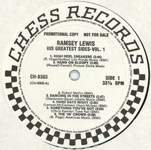 Load image into Gallery viewer, Ramsey Lewis : His Greatest Sides: Volume One (LP, Comp, Promo)